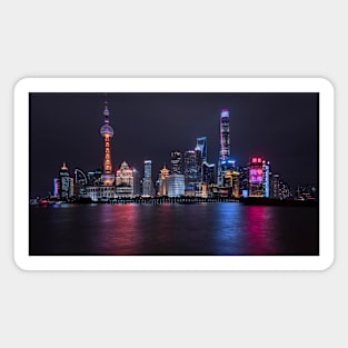 Shanghai Skyline II Magnet